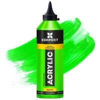 Acrylfarbe Kompozit STANDART Fluorescent 500 ml – 112 Fluoreszierendes Grün