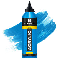 Acrylfarbe Kompozit STANDART Fluorescent 500 ml – 116 Fluoreszierendes Blau