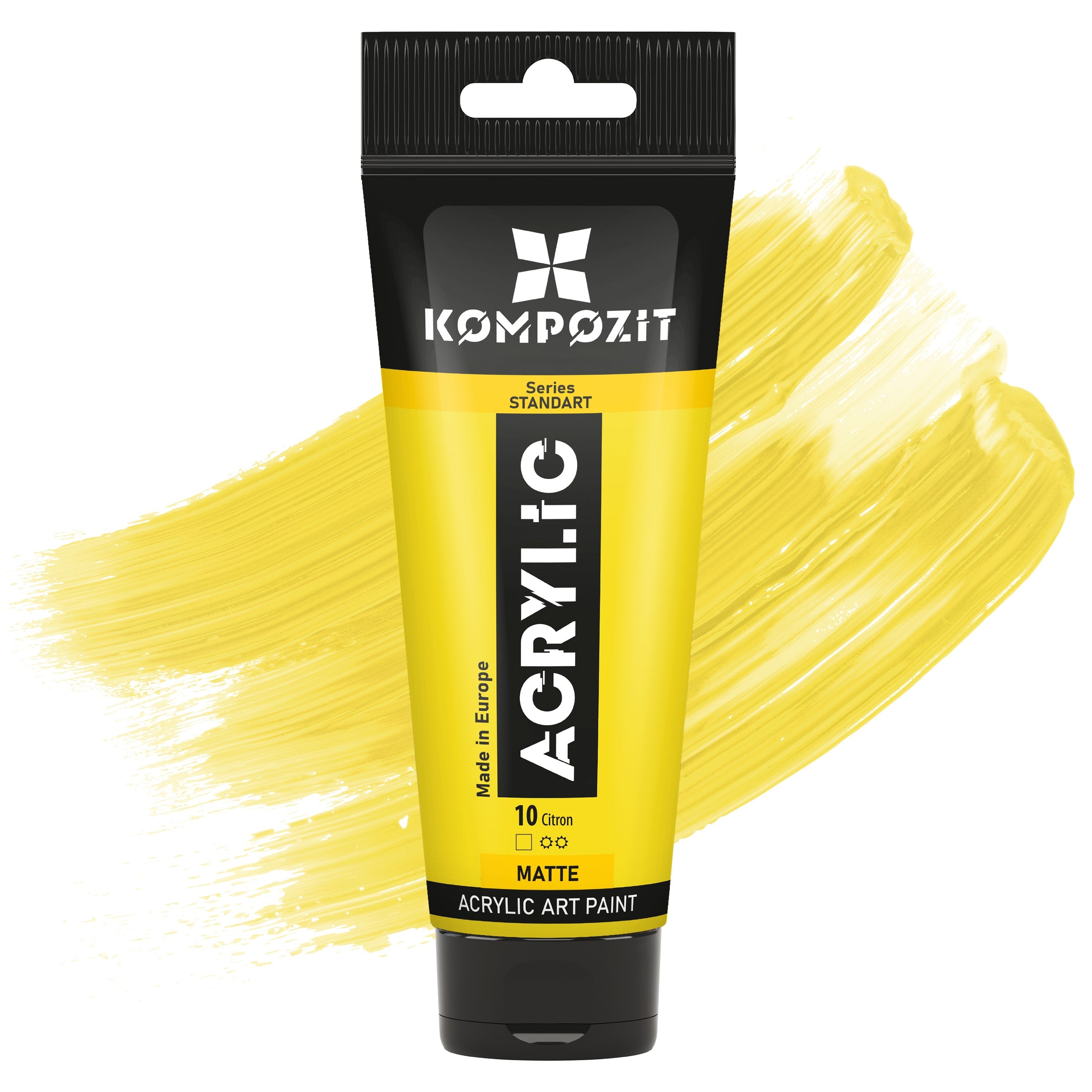 Acrylfarbe STANDART Kompozit 75 ml – 10 Zitrone