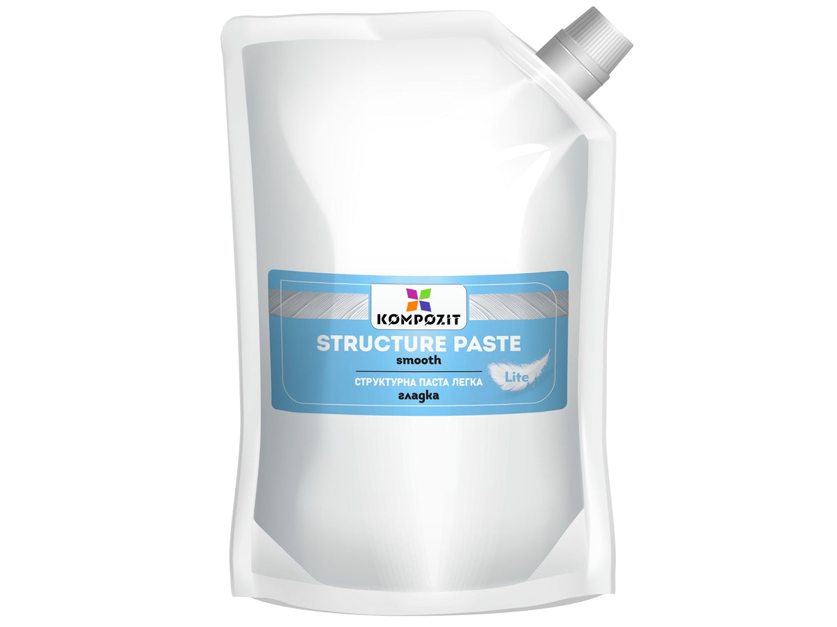 Kompozit LITE Strukturpaste Weiß glatt 300 ml – 1000 ml – Ansicht 5