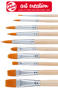 ArtCreation Pinsel - 10-teiliges Set — Bild 2