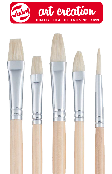 ArtCreation Pinsel mit Naturborsten - 5er Set — Bild 1
