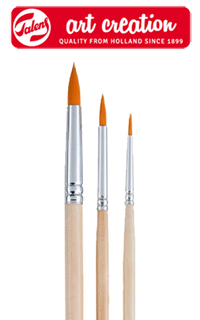 ArtCreation Pinsel mit synthetischen Borsten - 3er Set — Bild 1
