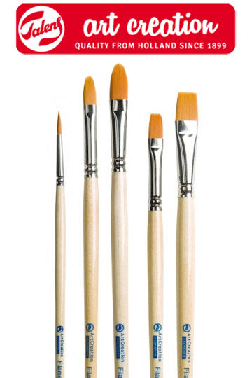 ArtCreation Pinsel mit synthetischen Borsten - 5er Set — Bild 2