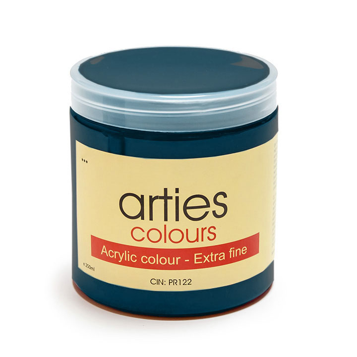 Arties Colours Acrylfarbe 250 ml – 45 Farbtöne — Bild 1