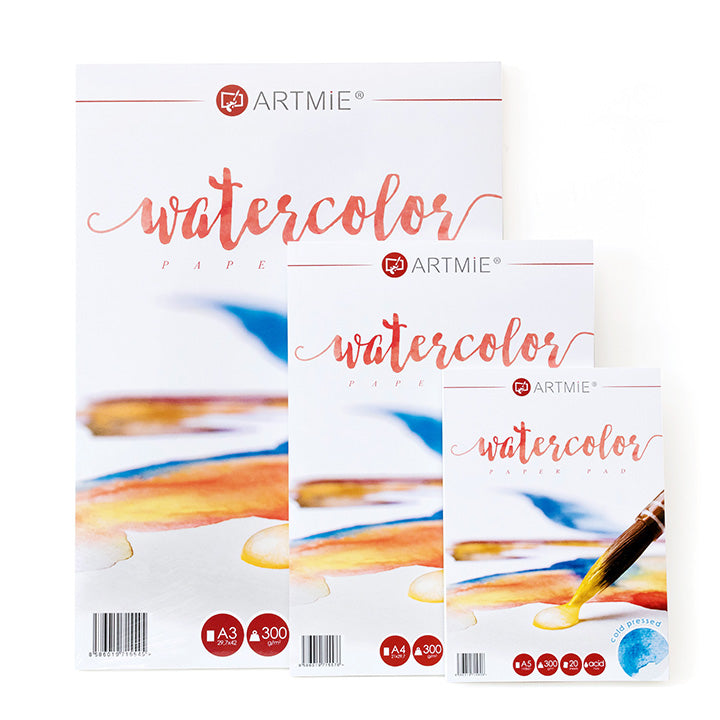 ARTMIE Aquarellblock Cold Press 20 Blatt | verschiedene Formate — Bild 6