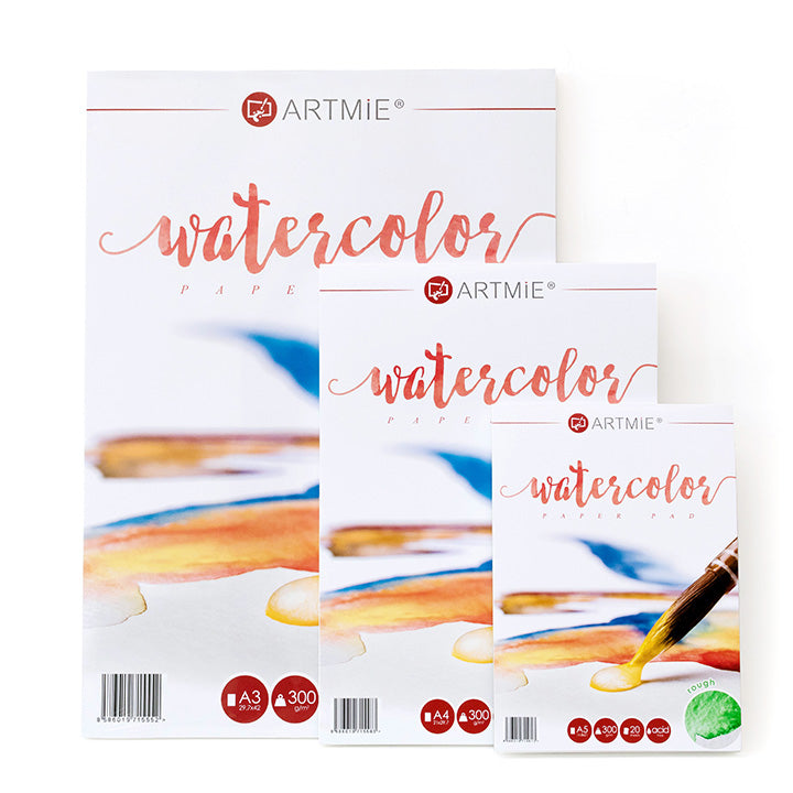 ARTMIE Aquarellblock rough, 20 Blatt | verschiedene Formate — Bild 1