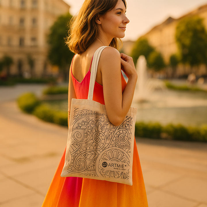 ARTMIE Bemalbare bedruckte Tasche — Bild 7
