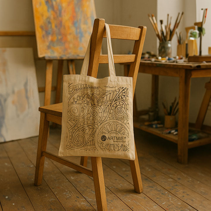 ARTMIE Bemalbare bedruckte Tasche — Bild 1