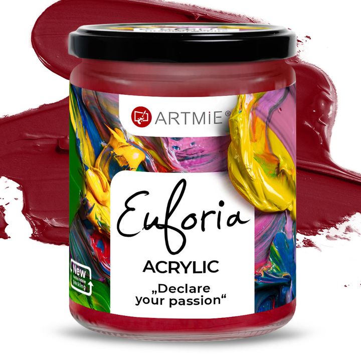 ARTMIE Euforia Acrylfarbe 430 ml – 256 Kadmiumrot