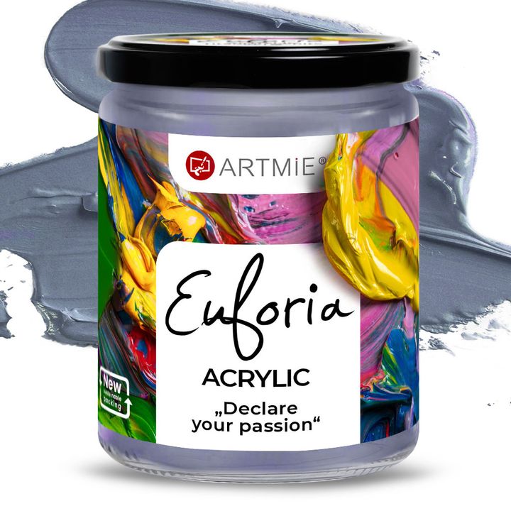 ARTMIE Euforia Acrylfarbe 430 ml – 512 Blaugrau