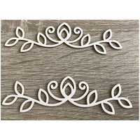 ARTMIE Lasergeschnittene Holzzweig-Ornamente — Bild 1