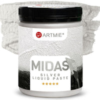 ARTMIE MIDAS Flüssige Metallic-Paste Silber | verschiedene Größen — Bild 2