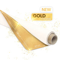ARTMIE MIDAS Goldene Malerleinwand auf der Rolle – verschiedene Längen — Bild 1