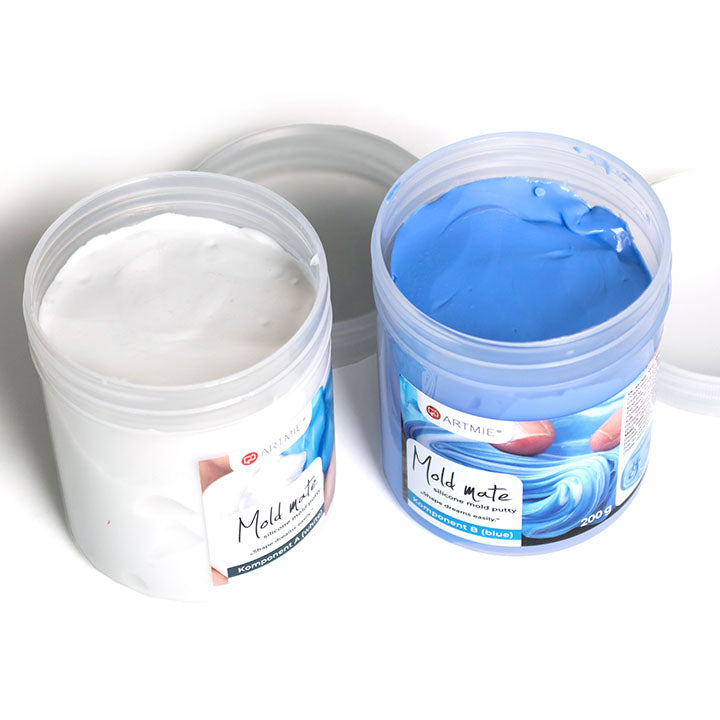 ARTMIE Mold Mate Silikonknete zur Herstellung wiederverwendbarer, flexibler und haltbarer Formen.