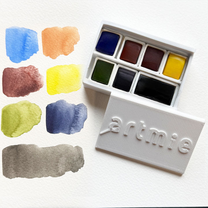 ARTMIE Solo Goya Aquarell-Set - Naturtöne — Bild 2