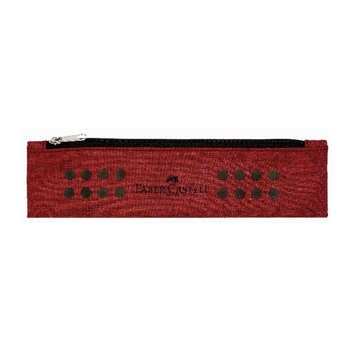 Faber-Castell Grip Melange Etui – Rot