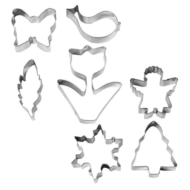 4-teiliges Ausstechformen-Set aus Metall für Backen und Basteln | ARTMIE
