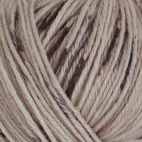 Baby Merino Garn 100 m mehrfarbig – weiß-bordeaux