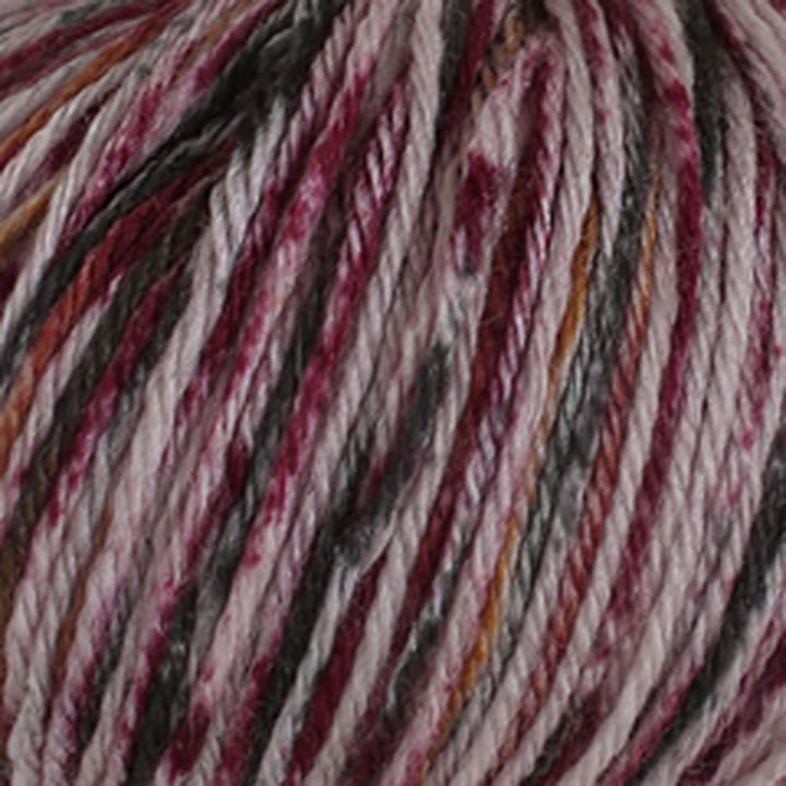 Baby Merino Garn 100 m mehrfarbig – bordovo-Rosa