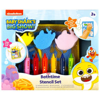 Baby Sharks Buntstiftset für die Badewanne — Bild 1