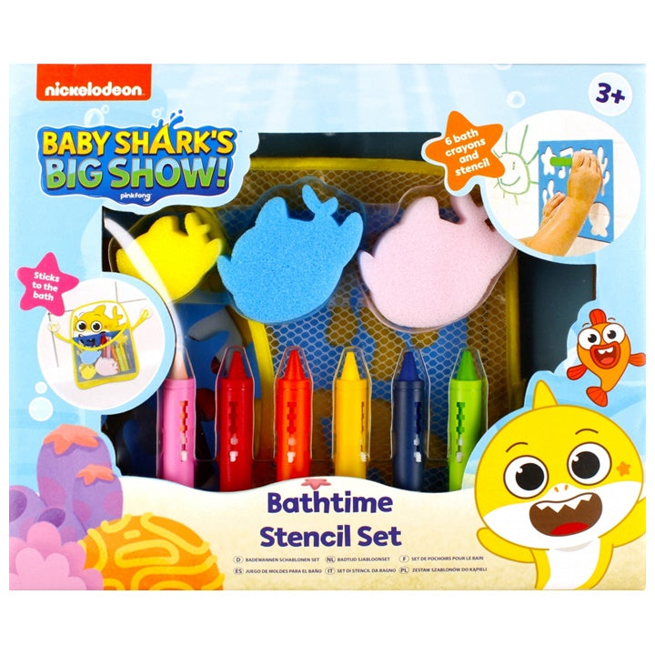 Baby Sharks Buntstiftset für die Badewanne — Bild 1