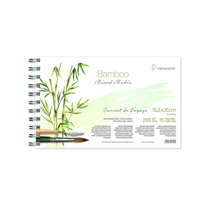BAMBOO CARNET DE VOYAGE HAHNEMÜHLE Gemischte Medien — Bild 3