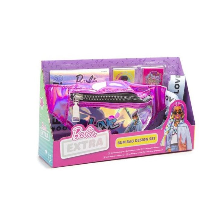 Barbie Kinder-Gürteltasche zum Selbstgestalten mit Stickern — Bild 2