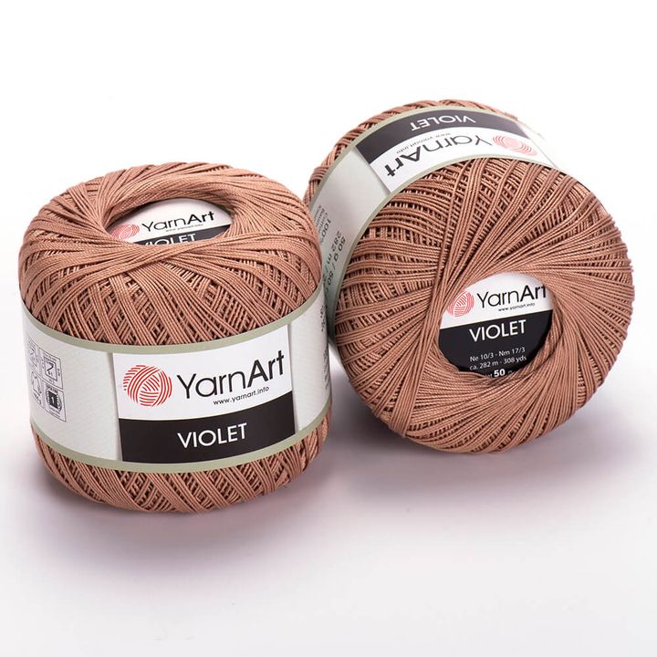 Baumwollgarn YarnArt Violet 50 g | verschiedene Farben — Bild 3