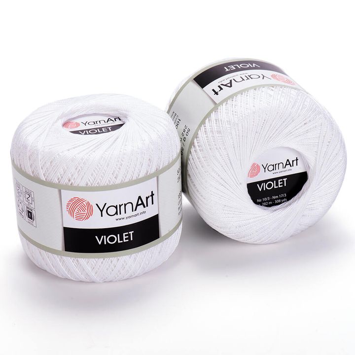 Baumwollgarn YarnArt Violet 50 g | verschiedene Farben — Bild 6