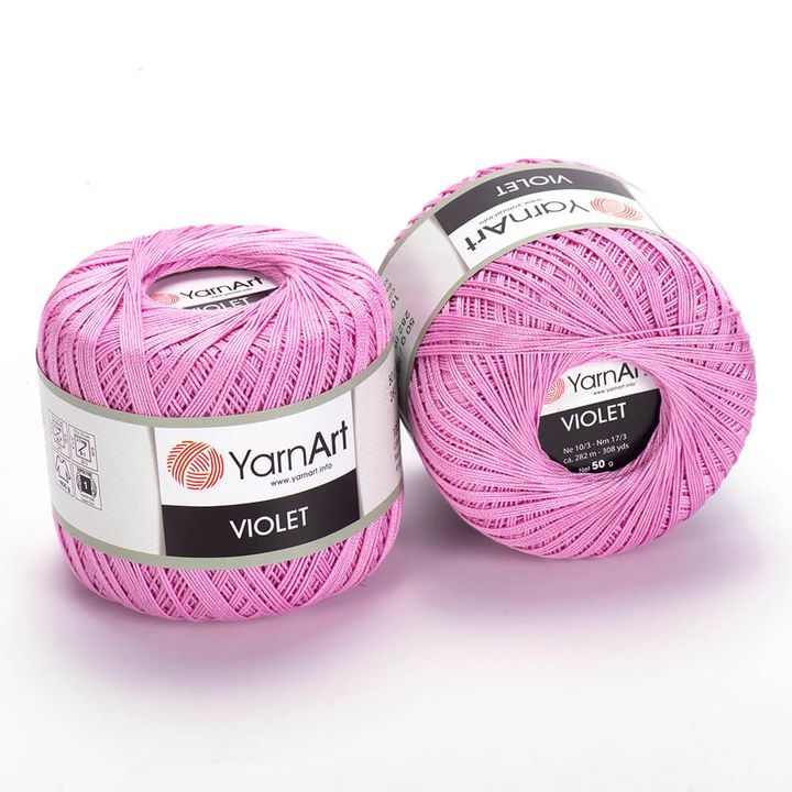 Baumwollgarn YarnArt Violet 50 g | verschiedene Farben — Bild 5