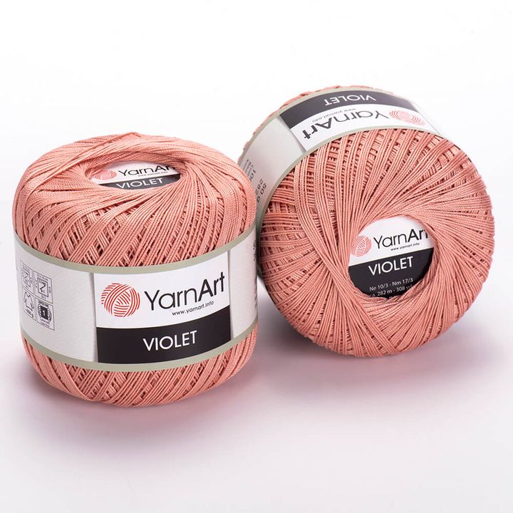 Baumwollgarn YarnArt Violet 50 g | verschiedene Farben — Bild 7