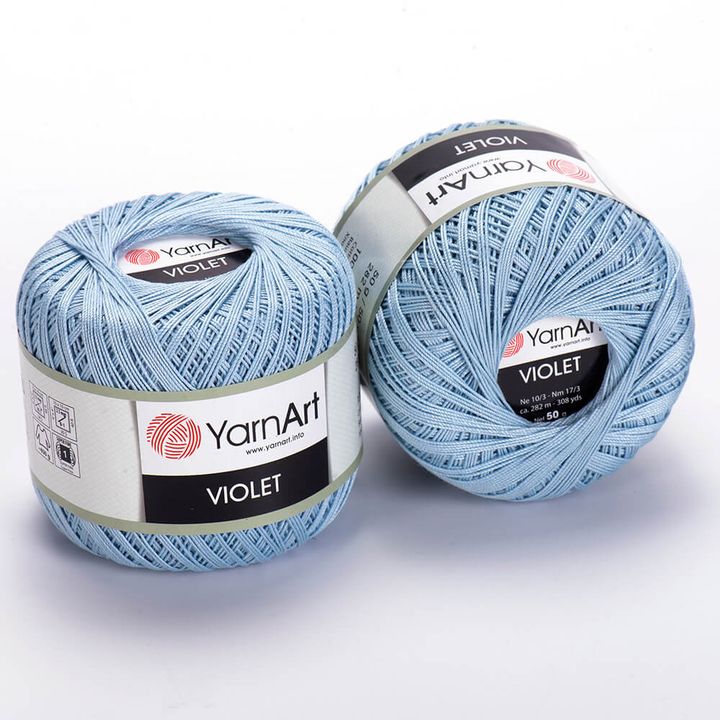 Baumwollgarn YarnArt Violet 50 g | verschiedene Farben — Bild 10