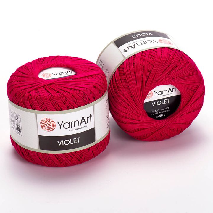 Baumwollgarn YarnArt Violet 50 g | verschiedene Farben — Bild 17