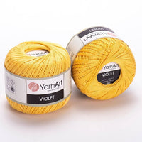 Baumwollgarn YarnArt Violet 50 g | verschiedene Farben — Bild 1