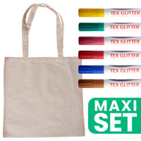 Baumwolltasche und Textilmarker-Set — Bild 1