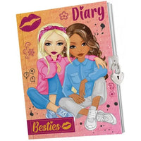 BESTIES A5 Tagebuch mit Schloss 60 Blatt — Bild 6