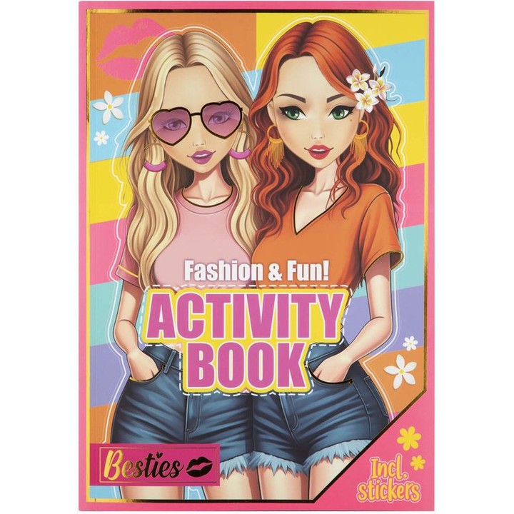 BESTIES Activity Book A4 - Mode &amp; Aufkleber — Bild 2