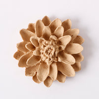 Biegbares Holz Pentart Blume 4 x 6 cm