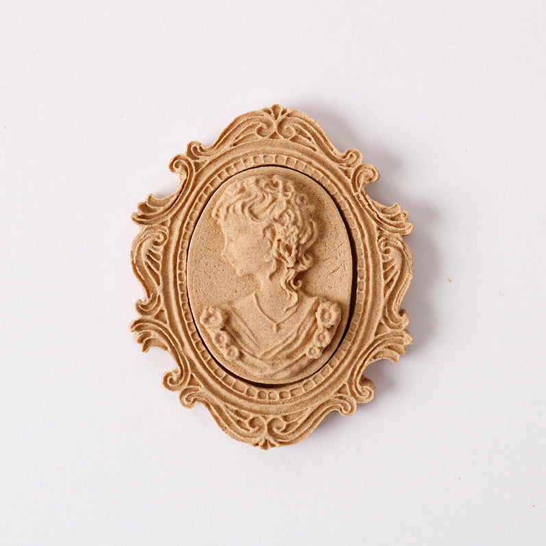 Biegbares Holz Pentart Cameo 4,5 x 5 cm