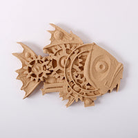Biegbares Holz Pentart Fisch 16 x 10 cm