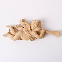 Biegbares Holz Pentart Kleiner Engel 14 x 5 cm