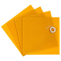 Bienenwachsplatten / 4er-Set – Gelb