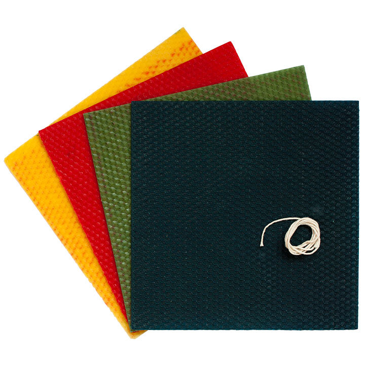Bienenwachsplatten / 4er-Set | verschiedene Farben — Bild 8