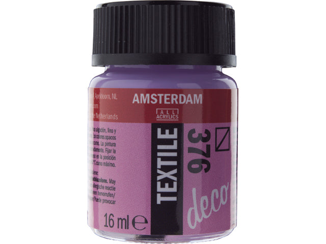 Amsterdam Textile Deco 16ml / 40 Farbnuancen – 388-hellrot opak