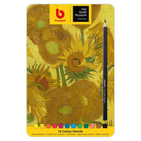 Bruynzeel Van Gogh Museum - Sonnenblumen in Dose 12 Stück — Bild 4