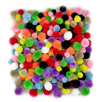 Bunte Acryl Pom Poms — Bild 6