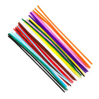 Bunte Fuzzy Sticks - 30 cm x 4 mm / 40 Stück — Bild 3