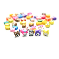 Bunte Polymer-Tier-Perlen — Bild 3