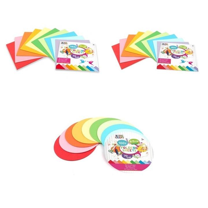 Buntes Bastelpapier-Set für kreative Bastelprojekte | ARTMIE